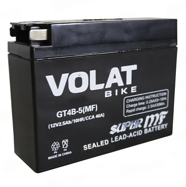 Аккумулятор VOLAT GT4B-5 MF (2,5 Ah) купить в Минске, цена